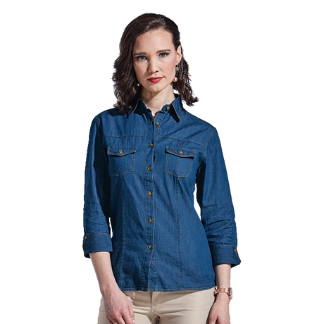 BARRON LADIES DENVER BLOUSE 3/4 SLEEVE main