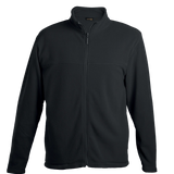 BARRON MENS HYBRID FLEECE JACKET BLACK