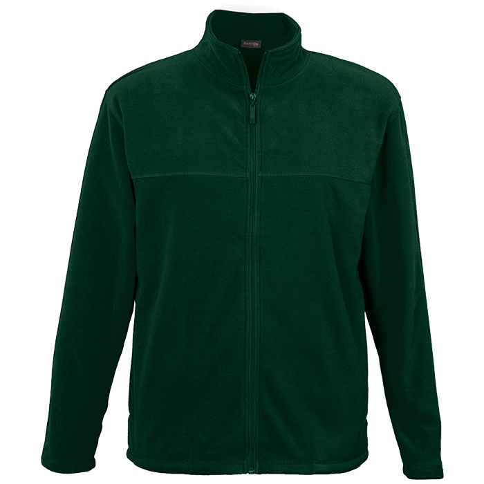 BARRON MENS HYBRID FLEECE JACKET BOTTLE GREEN