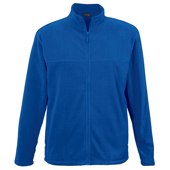 BARRON MENS HYBRID FLEECE JACKET ROYAL BLUE