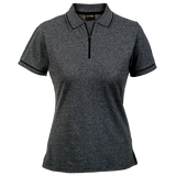 BARRON LADIES STARK GOLF SHIRT S/S BLACK