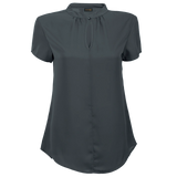 BARRON LADIES JASMINE BLOUSE S/S charcoal