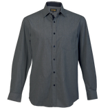 BARRON MENS MADISON SHIRT L/S GREY