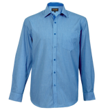 BARRON MENS MADISON SHIRT L/S SKY BLUE