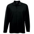 BARRON PIQUE KNIT GOLF SHIRT 175G L/S BLACK