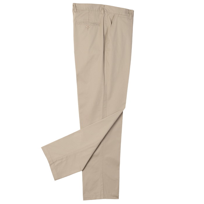 BARRON FLAT FRONT CHINO pebble