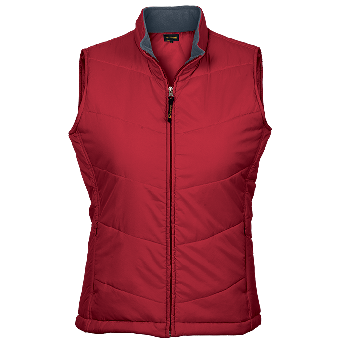 BARRON LADIES BODYWARMER red