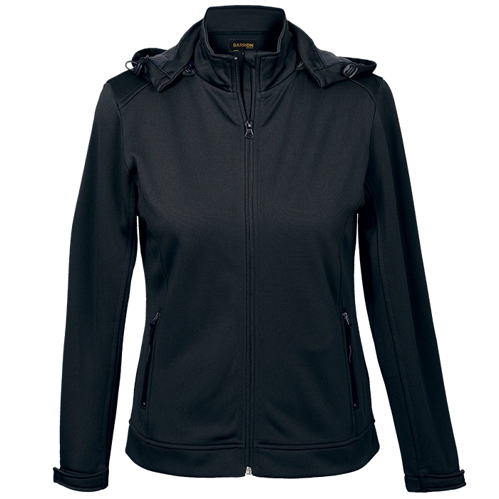 BARRON LADIES ILLUSION JACKET BLACK