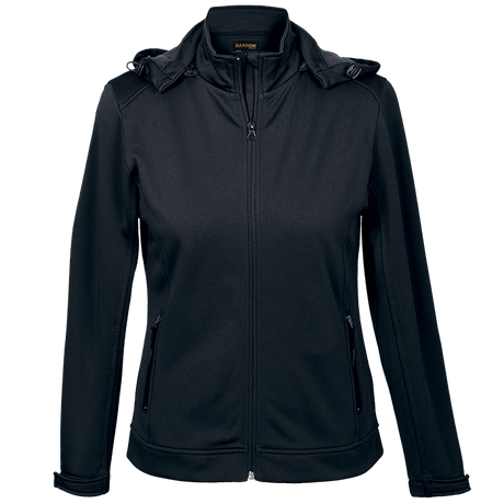 BARRON LADIES ILLUSION JACKET BLACK