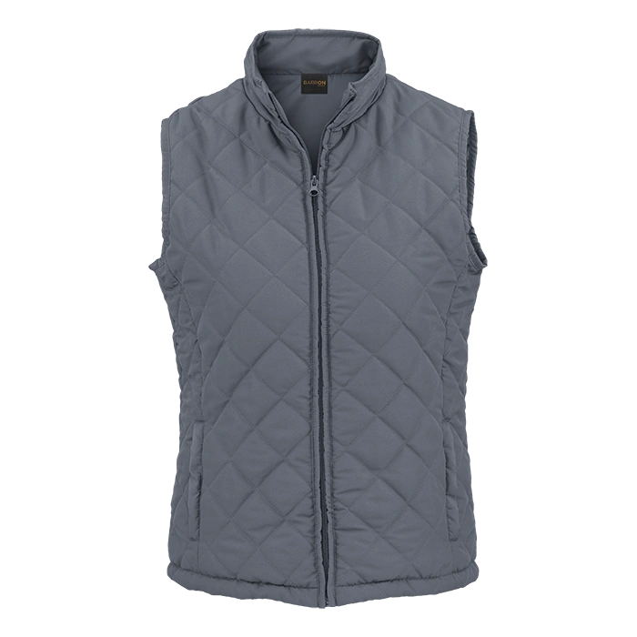 BARRON LADIES MICHIGAN BODY WARMER STEEL GREY