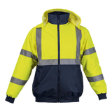 BARRON HAWK JACKET YELLOW AND NAVY