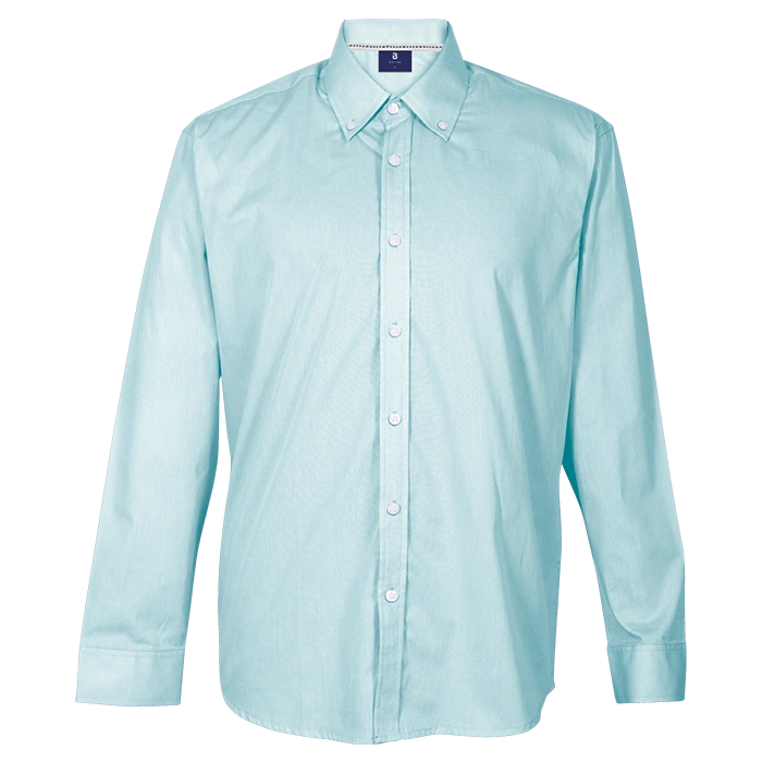 BARRON MENS PRIME LOUNGE SHIRT L/S SKY BLUE