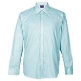 BARRON MENS PRIME LOUNGE SHIRT L/S SKY BLUE