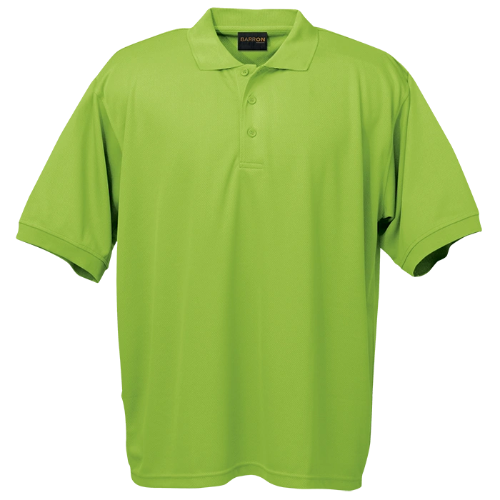 BARRON SHEER E-DRI GOLF SHIRT S/S LIME