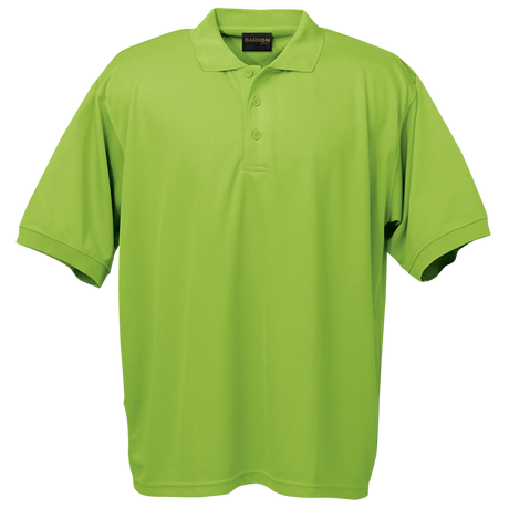 BARRON SHEER E-DRI GOLF SHIRT S/S LIME