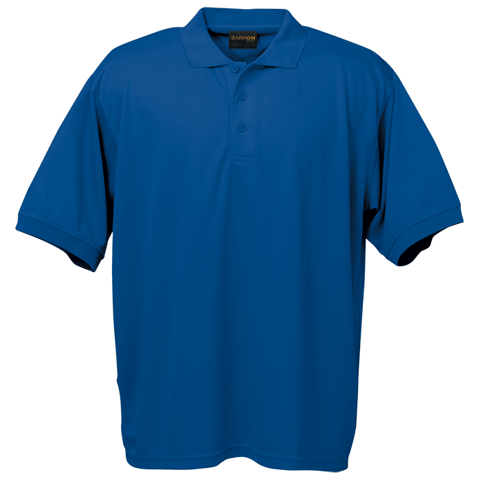 BARRON SHEER E-DRI GOLF SHIRT S/S royal blue 