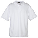 BARRON SHEER E-DRI GOLF SHIRT S/S WHITE