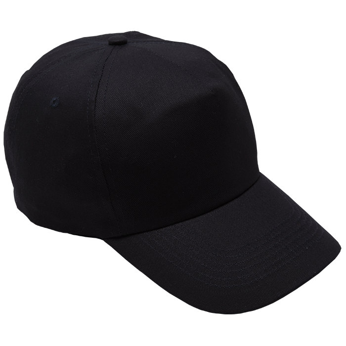 BARRON 5 PANEL COTTON CAP WITH HARD FRONT