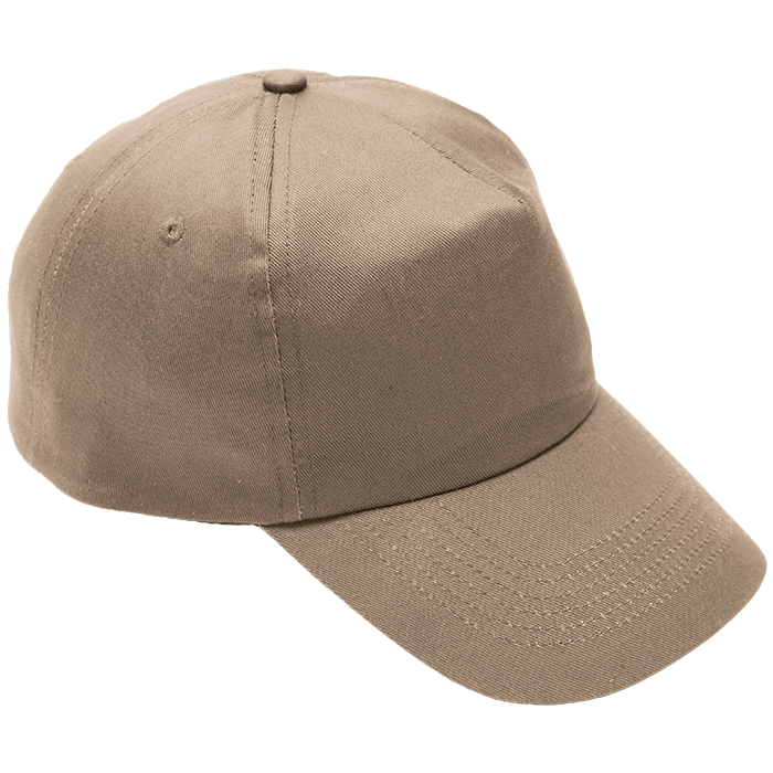 BARRON 5 PANEL COTTON CAP WITH HARD FRONT