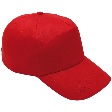 BARRON 5 PANEL COTTON CAP WITH HARD FRONT