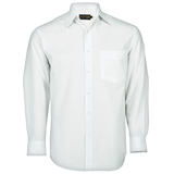 BARRON MENS BASIC POLYCOTTON LOUNGE SHIRT WHITE