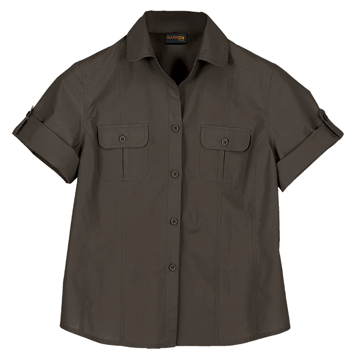 Barron-Ladies-Outback-Blouse-Khaki