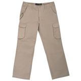 BARRON CARGO TROUSERS 100% COTTON SAND