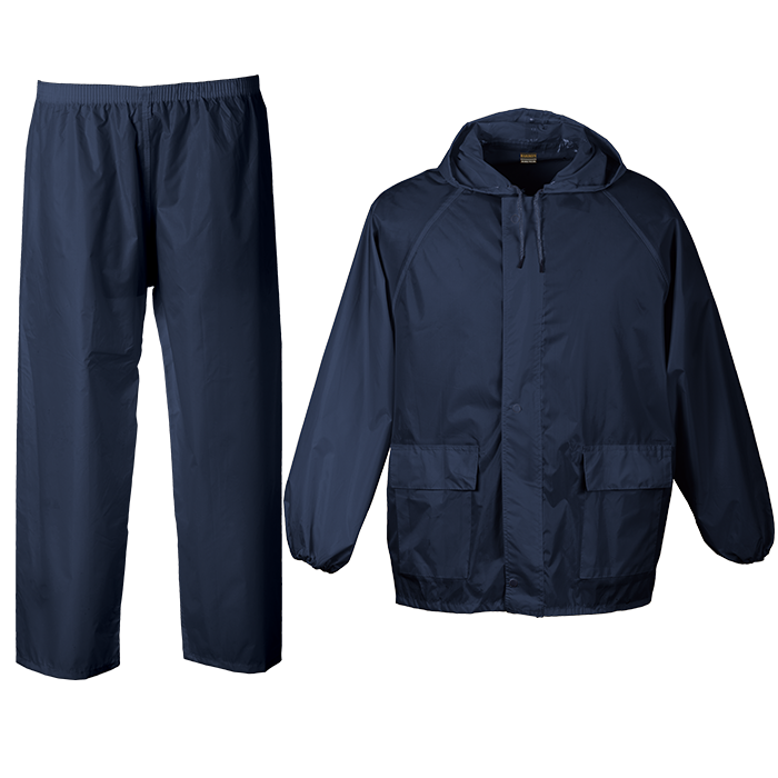 Barron Contract Rainsuit Navy