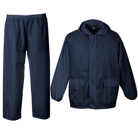 Barron Contract Rainsuit Navy