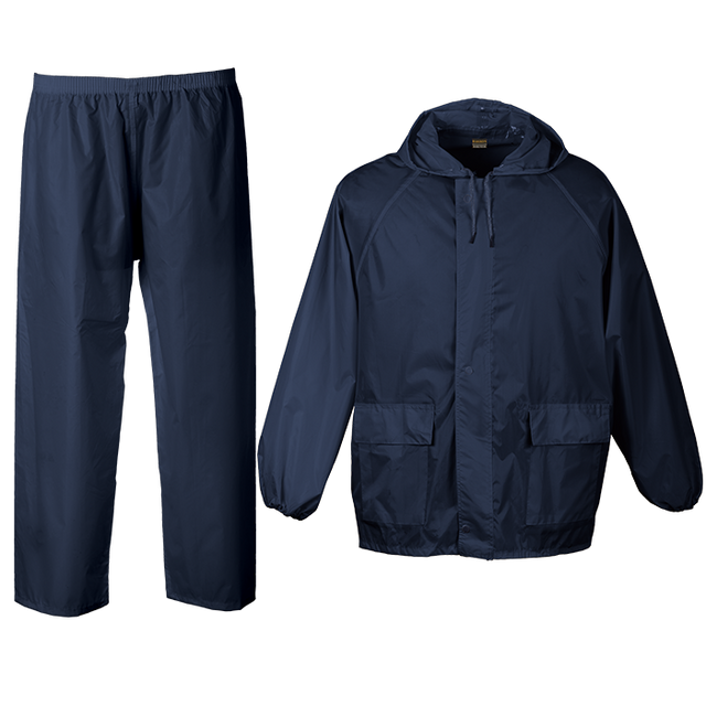 Barron Contract Rainsuit Navy