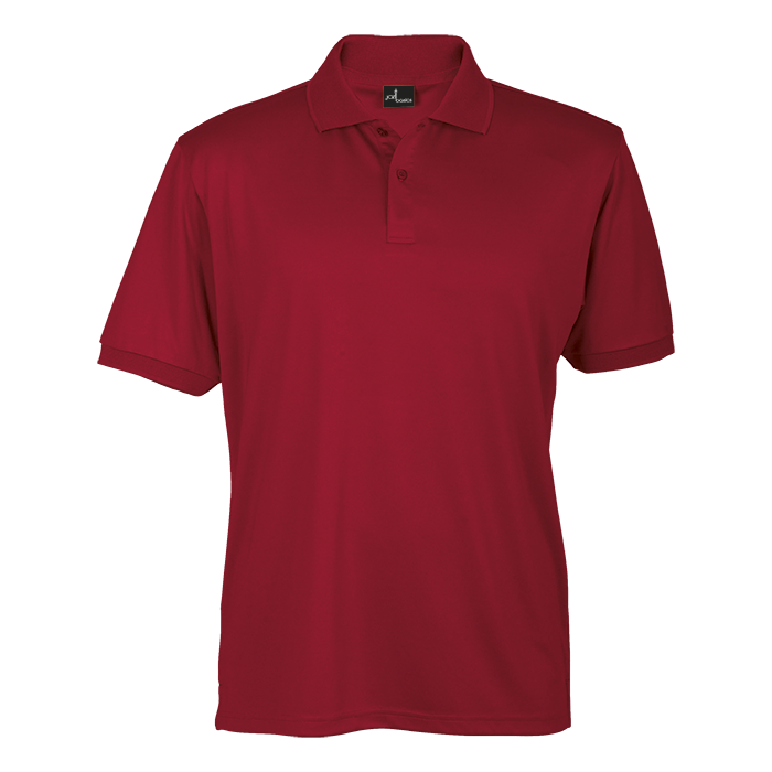 BARRON BASIC PROMO GOLF SHIRT 165g 100% Polyester S/S RED