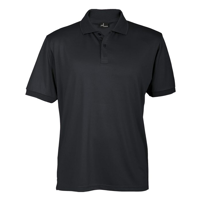 BARRON BASIC PROMO GOLF SHIRT 165g 100% Polyester S/S BLACK