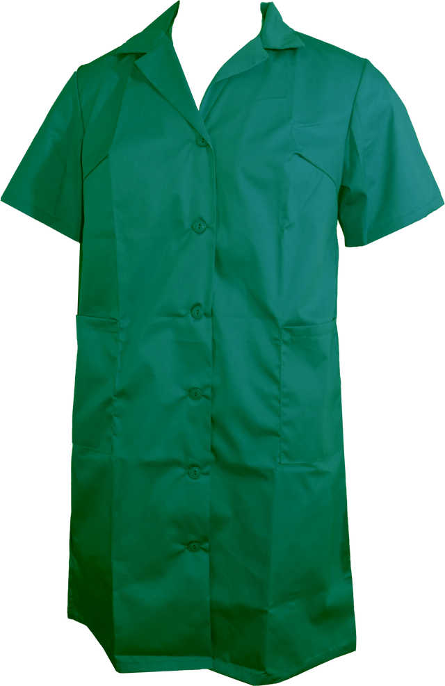 MR FARMER SMOCK 160G S/S emerald green 