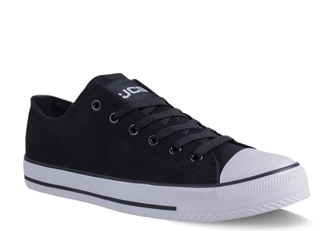 JCB CANVAS DRIFT SNEAKER NSTC BLACK/WHITE – Mr Farmer Workwear JCB CANVAS DRIFT SNEAKER NSTC BLACK/WHITE – Mr Farmer Workwear