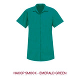 MR FARMER SMOCK  HACCP 160G S/S Emerald Green