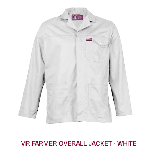 Mr Farmer contisuit Jacket White