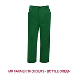 Mr Farmer Conti Suit Trouser Bottle Green