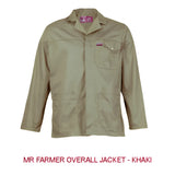 Mr Farmer contisuit Jacket Black Khaki