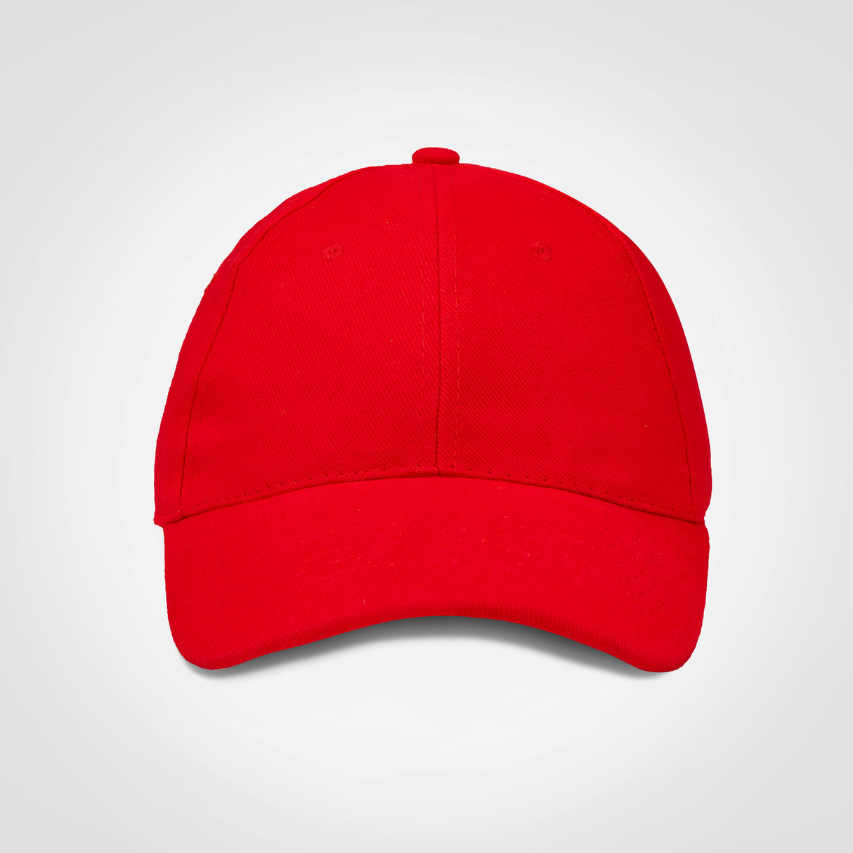 BASEBALL CAP 6 PANEL PROMO red