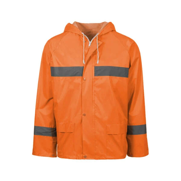 REBEL REFLECTIVE RAINSUIT Jacket Orange