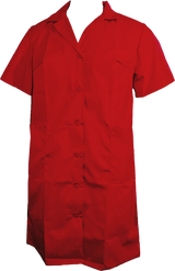 MR FARMER SMOCK 160G S/S red