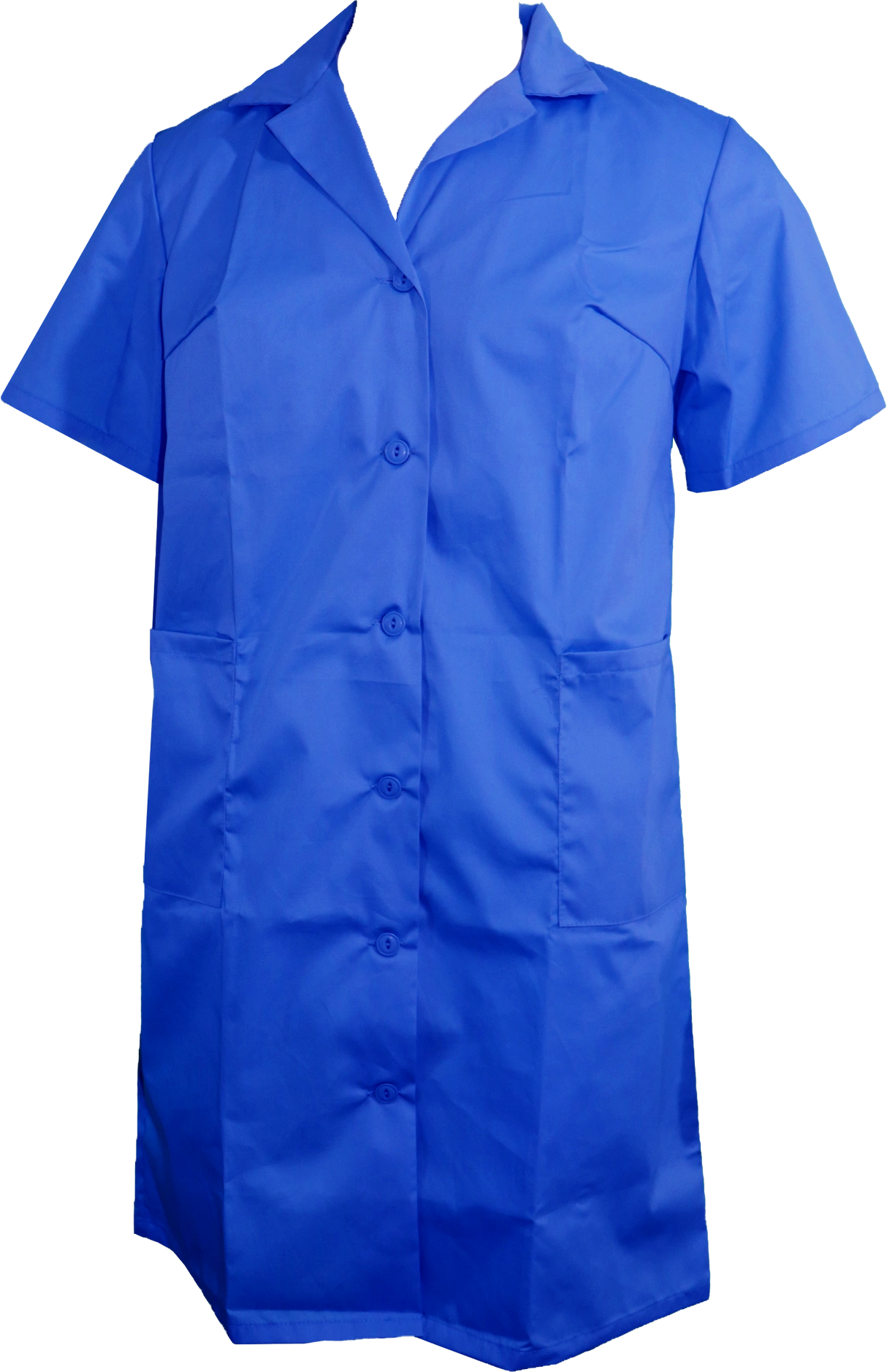 MR FARMER SMOCK 160G S/S royal blue