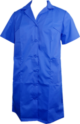 MR FARMER SMOCK 160G S/S royal blue