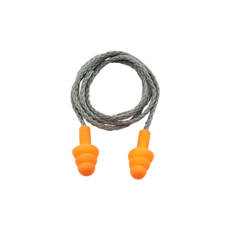 REBEL REUSABLE CORDED EARPLUG ORANGE