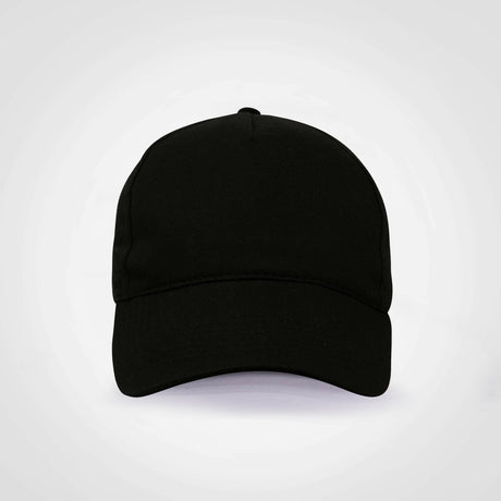 BASEBALL CAP SUPERIOR 5 PANEL BLACK