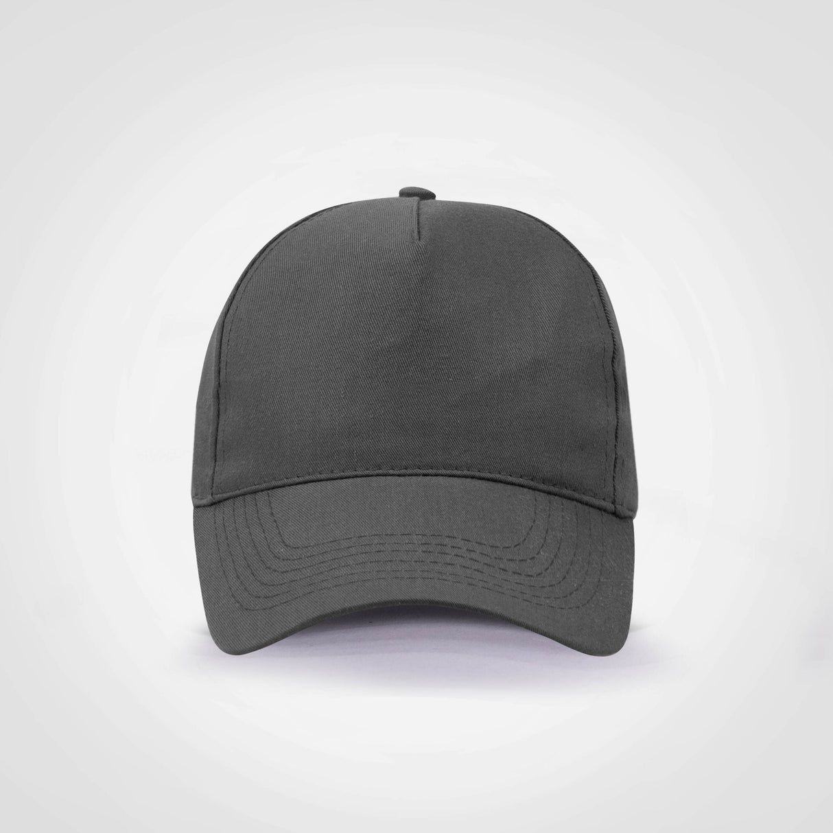 BASEBALL CAP SUPERIOR 5 PANEL CHARCOAL