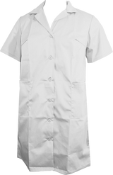 MR FARMER SMOCK 160G S/S white