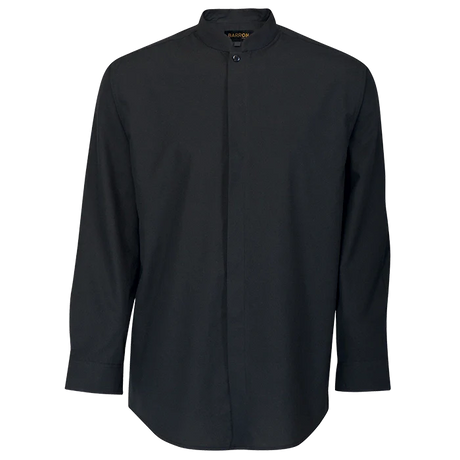 BARRON MENS BARISTA LOUNGE SHIRT BLACK