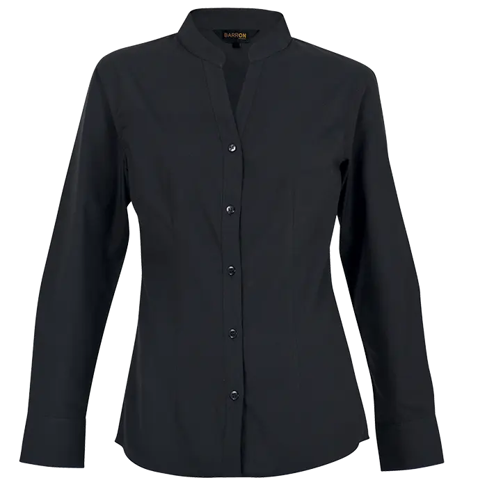 barron-ladies-barista-blouse-ls-black