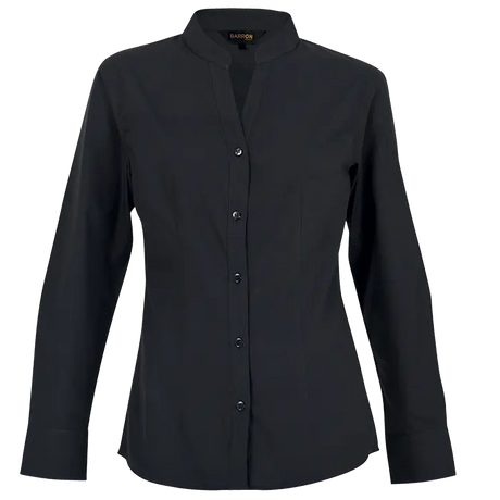 barron-ladies-barista-blouse-ls-black